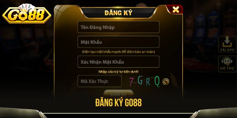 Thông tin cần chuẩn bị khi đăng ký GO88